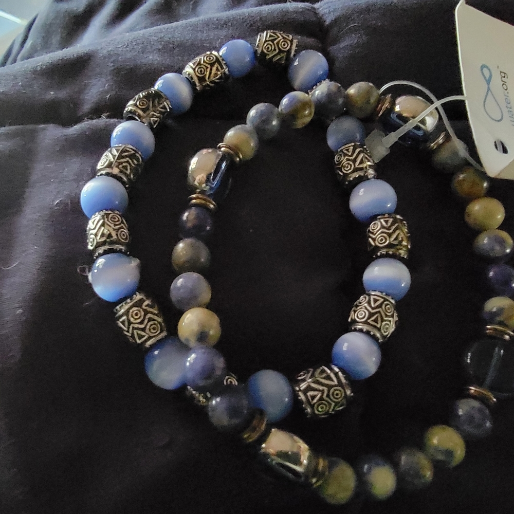 Two beaded bracelets nwt